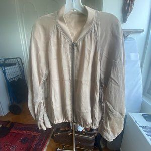 prada tan wind breaker